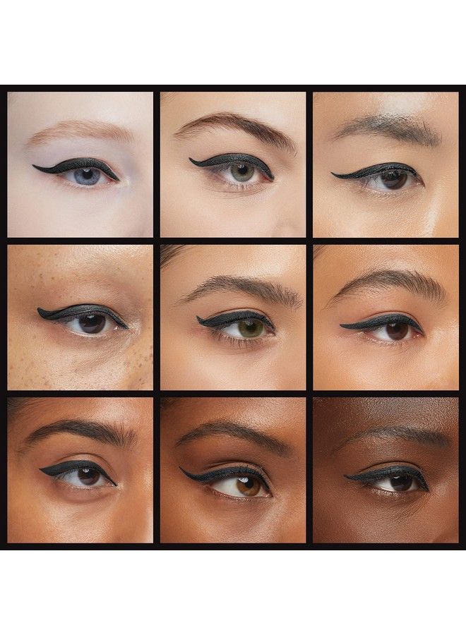 Long Lasting Eye Liner Pencil Sweatproof Waterproof Black Color Eyeliner Cosmetic Makeup Liquid Gift for Women (1 Pcs)