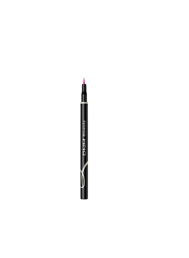 Cat Eye Makeup Waterproof Neon Colorful Liquid Eyeliner Pen Make Up Comestics Longlasting Black Eye Liner Pencil Makeup Tools (pink)