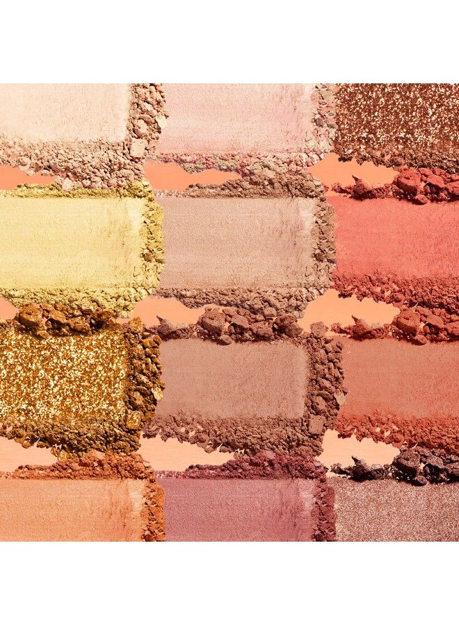POPBEAUTY Lightshow Palette Fire Fit : Multi Texture Eyeshadow Palette : 12 Shades Intense Pigment Eye Colour : 05 Oz