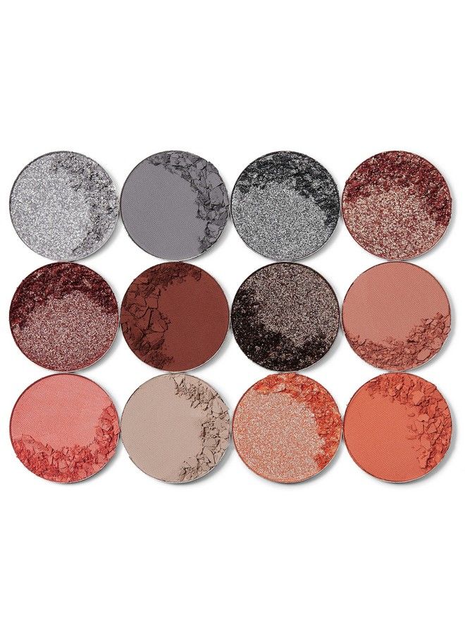 Corals Peachy Neutrals Eyeshadow Palette Professional Eye Makeup Pigmented Eyeshadow Palette Makeup Palette for Eye Color & Shine Pressed Eyeshadow Cosmetics Shades of 12