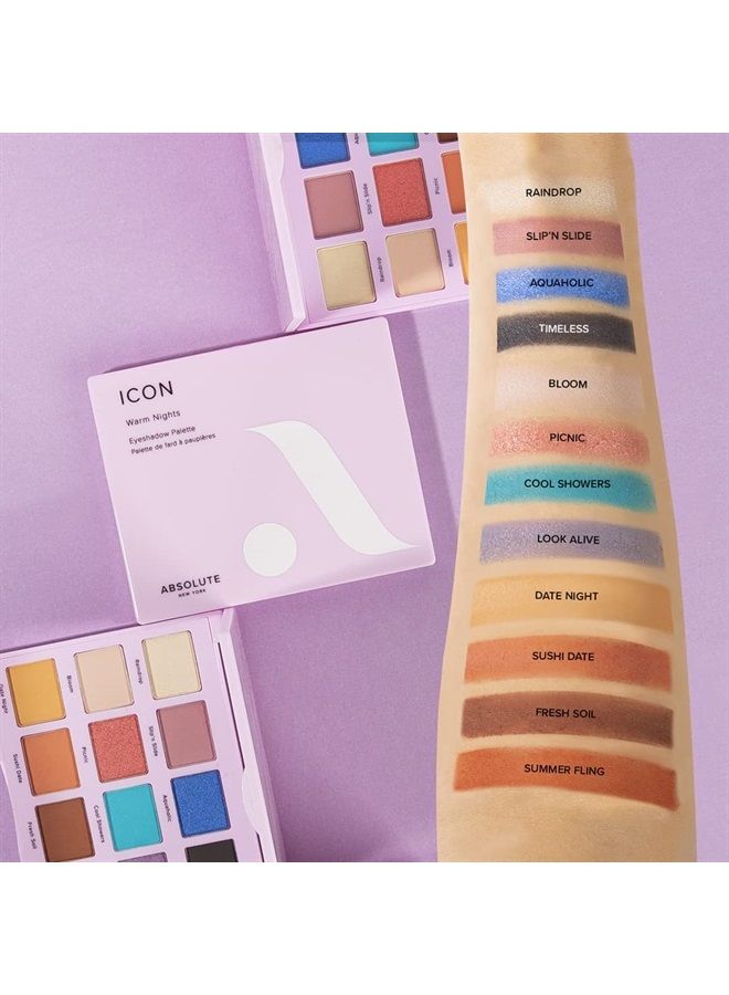 Warm Nights ICON Eyeshadow Palette