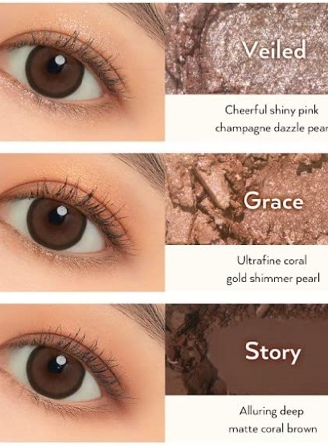 Glitterpedia Eye Palette NO.3 All of Coralpink