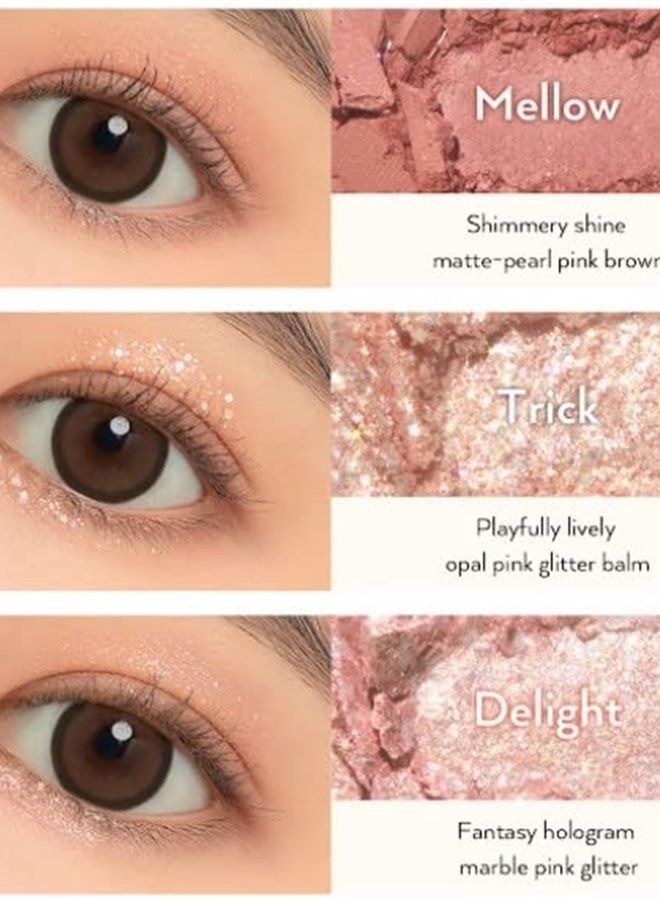Glitterpedia Eye Palette NO.3 All of Coralpink