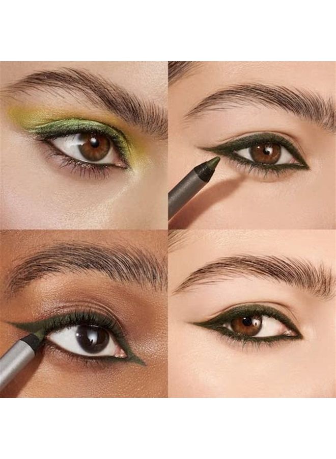 1440 Longwearwear Waterproof Eyeliner Pencil, Smudge Proof Pencil Eyeliner, Eye Pencils For Women, Long Lasting Eye Makeup (Olive)