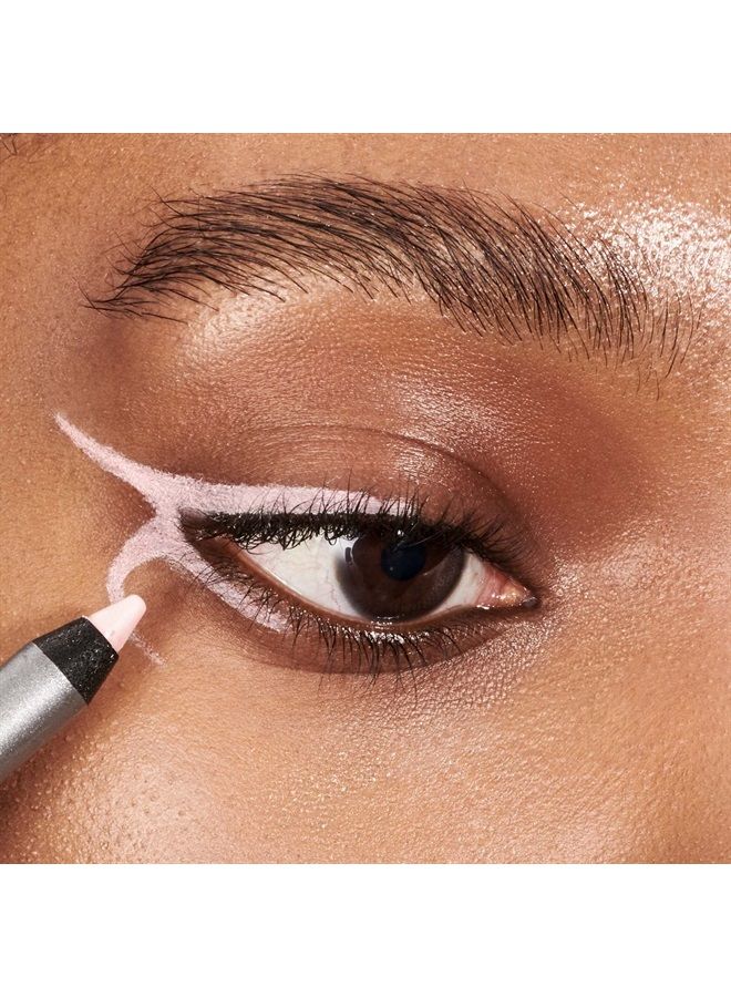 1440 Longwear Waterproof Eyeliner Pencil, Pink Pencil Eyeliner, Smudge Proof Eye Liner (Icing)