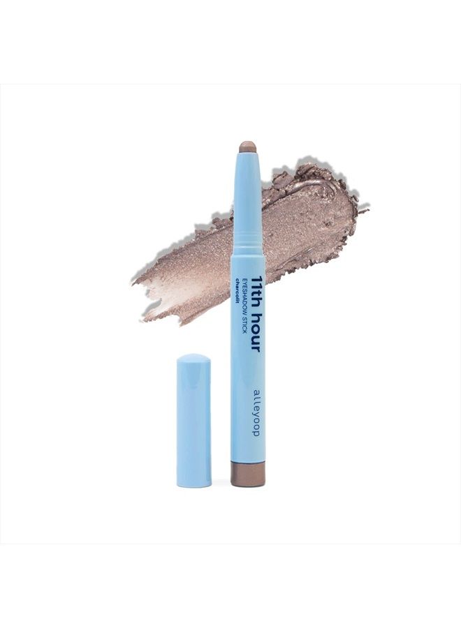 11th Hour Cream Eye Shadow Sticks - Charcolit (Shimmer) - Award-winning Eyeshadow Stick - Smudge-Proof and Crease Proof for Over 11 Hours - Easy-To-Apply and Compact for Travel, 0.05 Oz