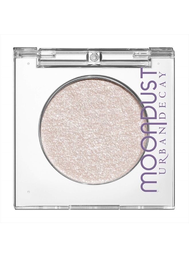 24/7 Moondust Glitter Eyeshadow Single (Space Cowboy - Champagne Gold Silver Sparkle), Buildable Sparkly Eye Glitter, Long-lasting Shimmer Finish, Reflective Eye Shadow Topper - 0.06 oz