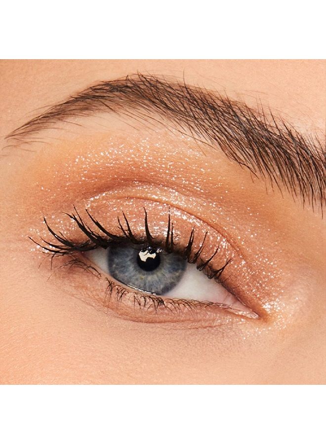 24/7 Moondust Glitter Eyeshadow Single (Space Cowboy - Champagne Gold Silver Sparkle), Buildable Sparkly Eye Glitter, Long-lasting Shimmer Finish, Reflective Eye Shadow Topper - 0.06 oz