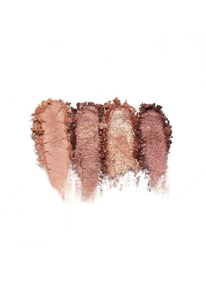 Getaway Eye & Face Palette - Island Hop (Medium/Dark) - All-in-One Full Face Makeup Palette Enriched With Vitamin E - For Day & Night Looks - 4 Shadows, Highlighter, Blush, and Bronzer