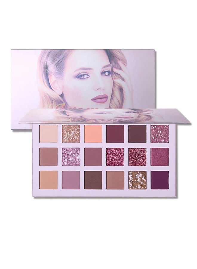 18 Shades Aromas Nudes Eyeshadow Palette Multicolour