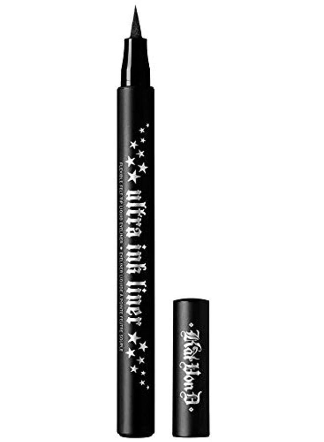 Ultra Ink Liner in Trooper Black - NEW - Flexible Tip Liquid Eyeliner Full Size 1.6ml