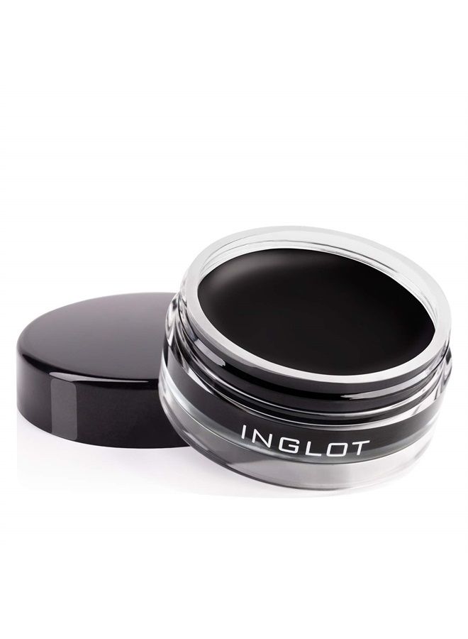 INGLOT AMC Eyeliner Gel 77 | Gel Eyeliner Matte | Black Eyeliner | High Intensity Pigments | 5.5 g | 0.19 US OZ