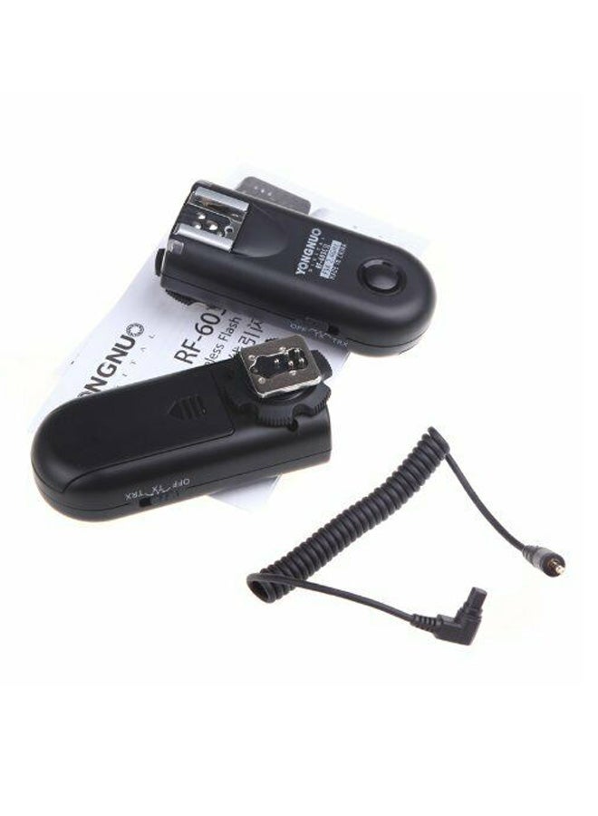 Wireless Flash Trigger For Canon 5D 1D 50D Black