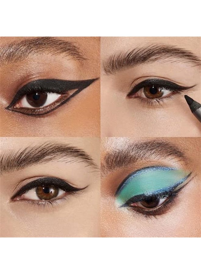 1440 Longwear Waterproof Eyeliner Pencil, Black Eyeliner Pencil For Women Eye Makeup, Black Pencil Eyeliner (Liquorice)