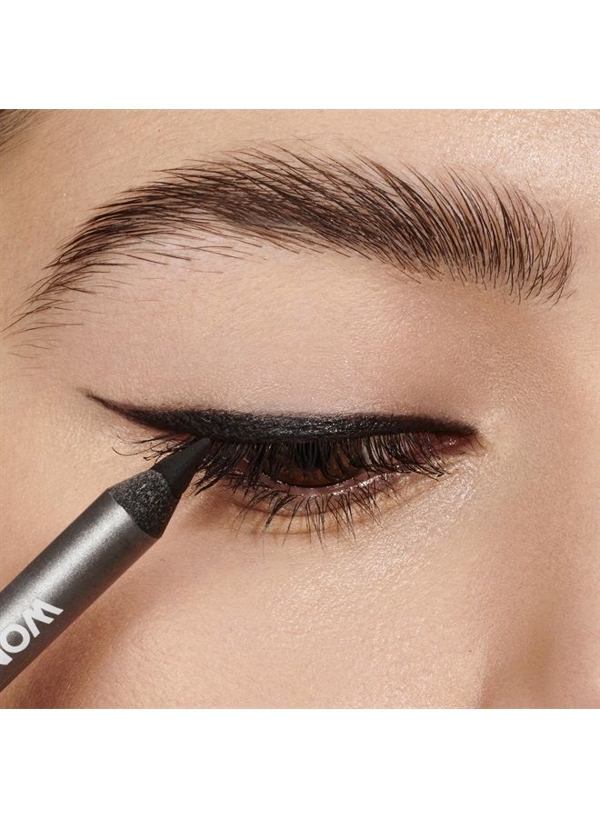 1440 Longwear Waterproof Eyeliner Pencil, Black Eyeliner Pencil For Women Eye Makeup, Black Pencil Eyeliner (Liquorice)