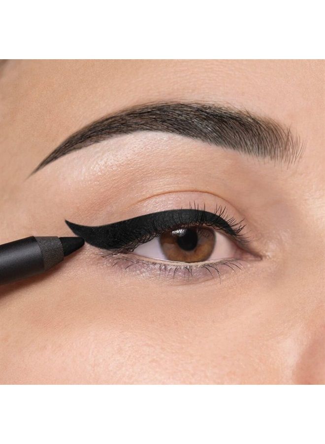 Soft Eyeliner Waterproof, black N°10 (0.04 Oz) – creamy consistency that glides onto the eye, smudge-proof & waterproof—extremely long-lasting wax-based formula, eye makeup, kajal