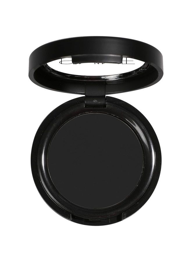 ISMINE Single Black Matte Eyeshadow Powder Palette High Pigment, Longwear, Intense Color Best Black Eyeshadow