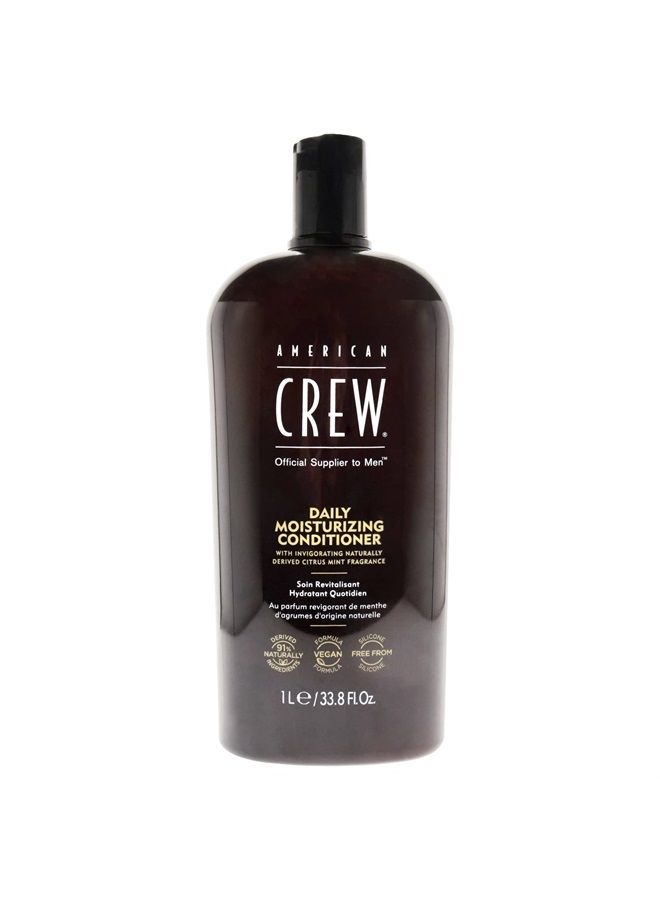 American Crew Men Daily Conditioner (For Soft, Manageable Hair) 1000ml/33.8oz