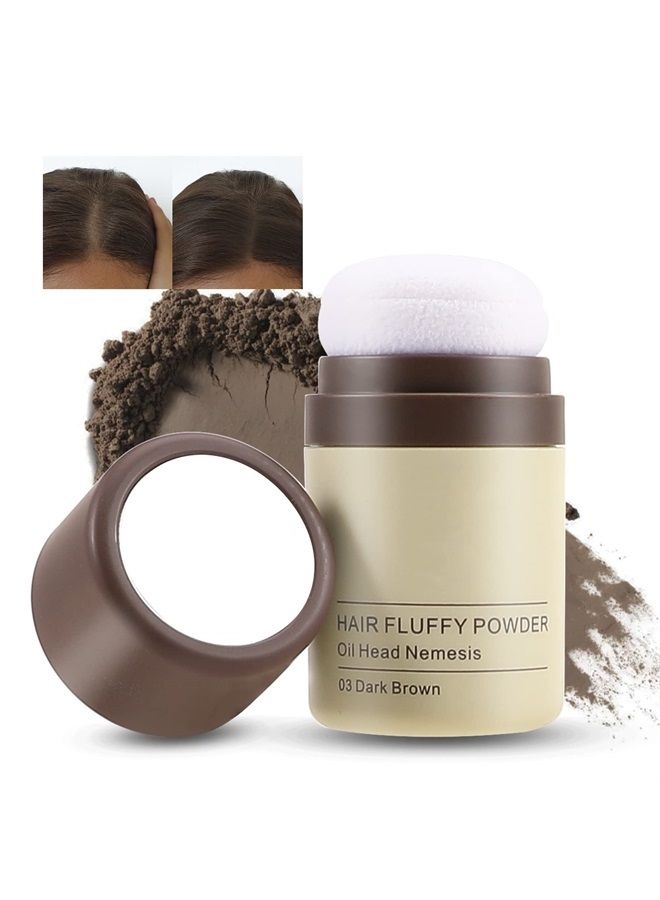 Hair Powder for Thin Hair, Root Touch Up Powder Hair Shadow Cover Hair Loss Instantly, Hairline Powder for Women Men