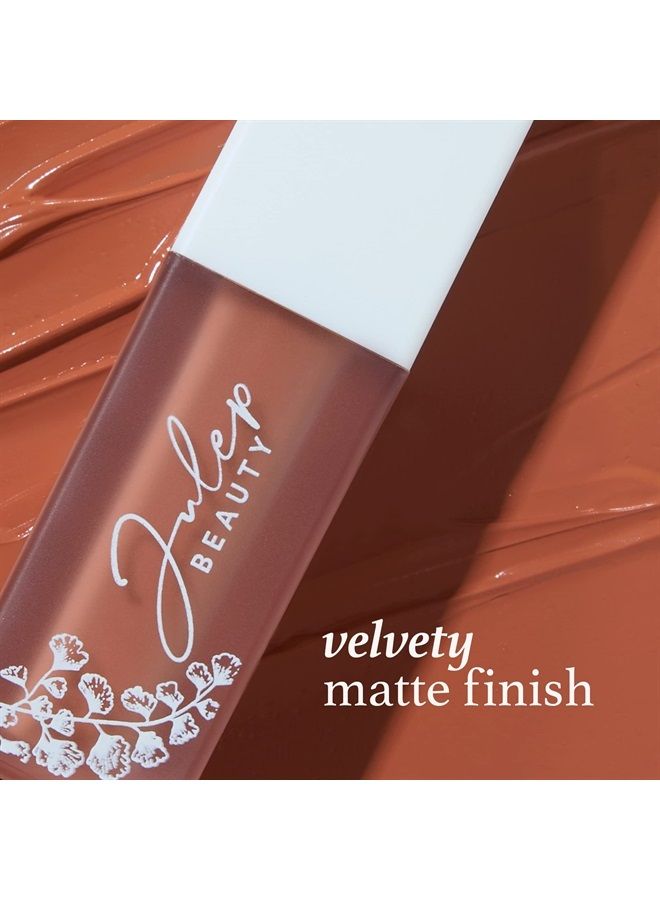It's Whipped Matte Lip Mousse - Almond Crème - Long-Lasting Liquid Lipstick - Non-Drying Velvety Finish - Moisturizing Shea Butter
