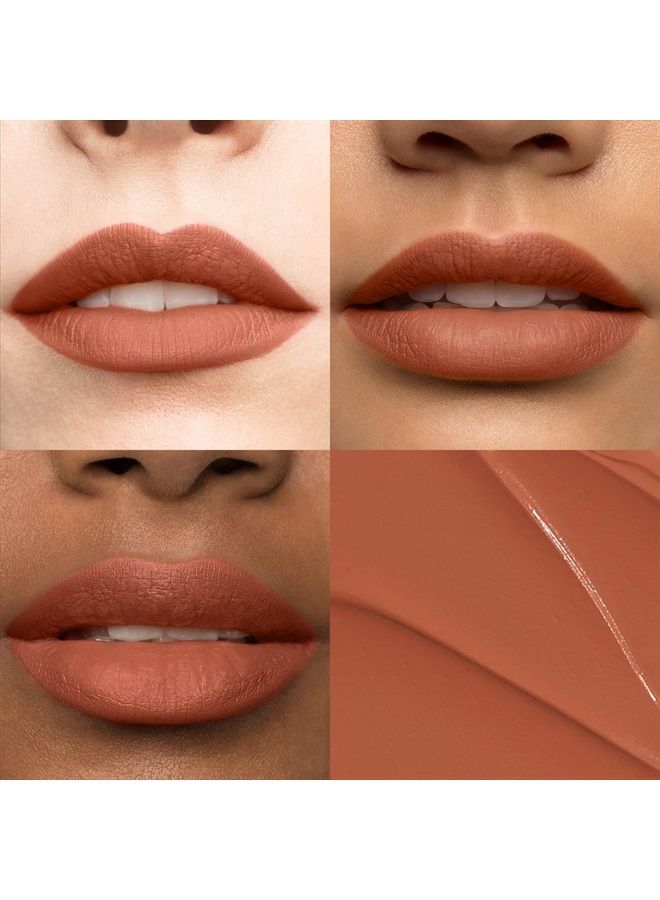 It's Whipped Matte Lip Mousse - Almond Crème - Long-Lasting Liquid Lipstick - Non-Drying Velvety Finish - Moisturizing Shea Butter