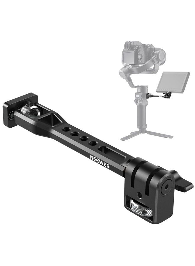 NEEWER Adjustable Field Monitor Mount, 360° Rotatable Camera Monitor Bracket with 1/4