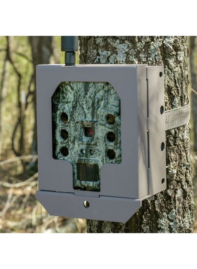 Trail Camera Security Box Non-Cellular Game Cameras, Tan