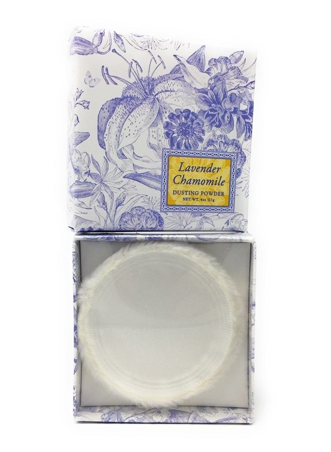 Greenwich Bay Trading Co. Dusting Powder, 4 Ounce, Lavender Chamomile