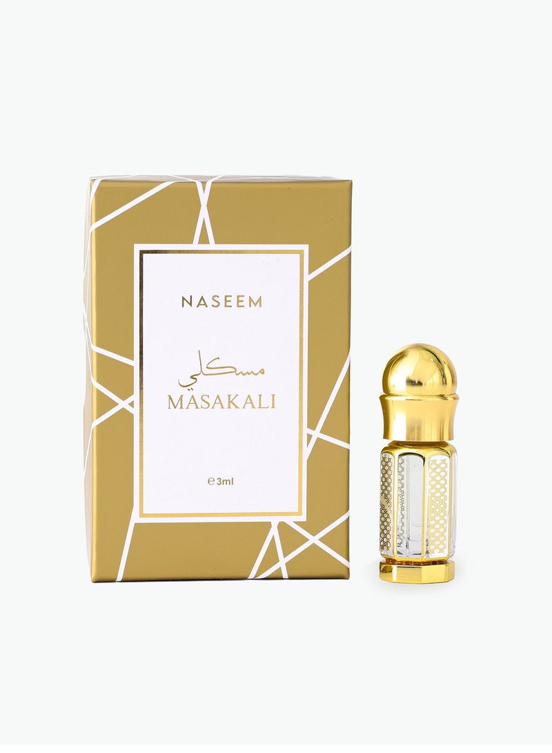 MASAKALI Perfume Oil 3ml Attar - Long Lasting Concentrated Perfume For Men And Women
