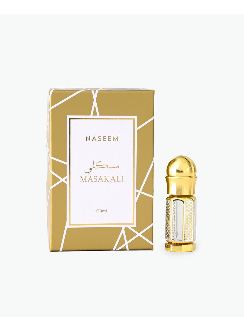 MASAKALI Perfume Oil 3ml Attar - Long Lasting Concentrated Perfume For Men And Women