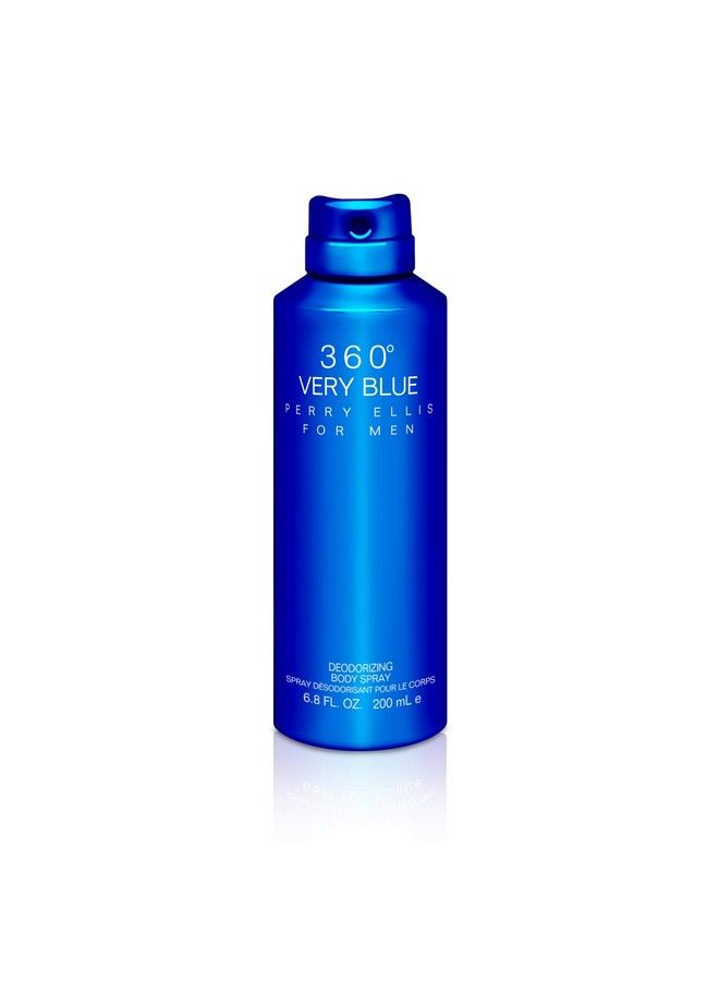 Perry Ellis Fragrances Perry Ellis 360 Very Blue 4Piece Gift Set 3.4 Fl Oz