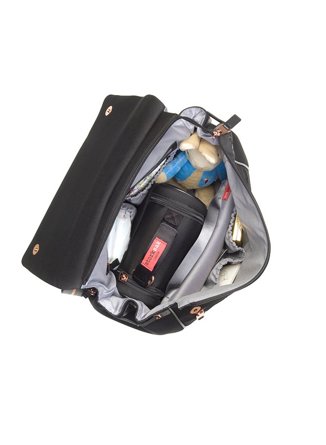 St James Scuba Diaper Bag - Black