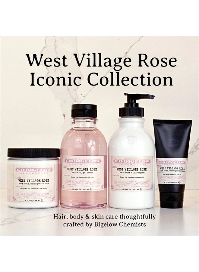C.O. Bigelow Iconic Collection Gift Set, West Village Rose, Hand Wash & Body Lotion, 10 fl oz each