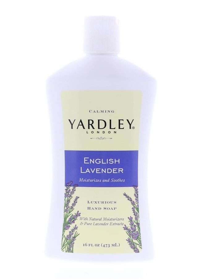 London Luxurious Hand Soap Refill, Flowering English Lavender 16 oz (Pack of 5)