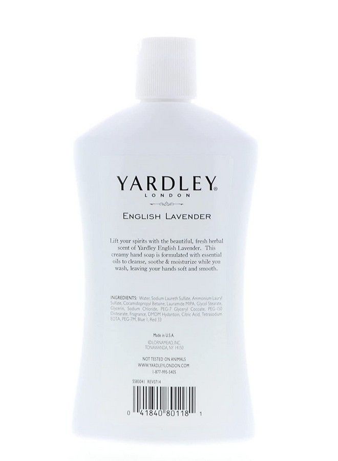 London Luxurious Hand Soap Refill Flowering English Lavender 16 Oz (Pack Of 3)