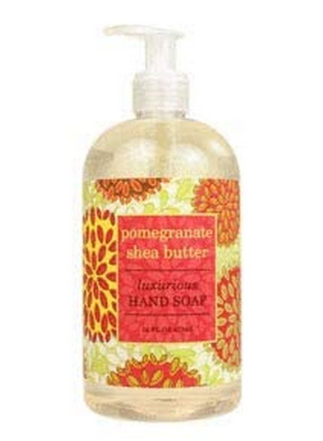 Botanical Collection Bundle: Pomegranate Shea Butter 16 Ounce Shea Butter Lotion & 16 Ounce Hand Soap
