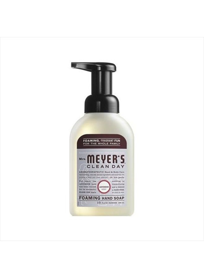 S C Johnson Wax 6 Piece Mrs. Meyer's Foaming Hand Soap, Lavender, 10 Fluid