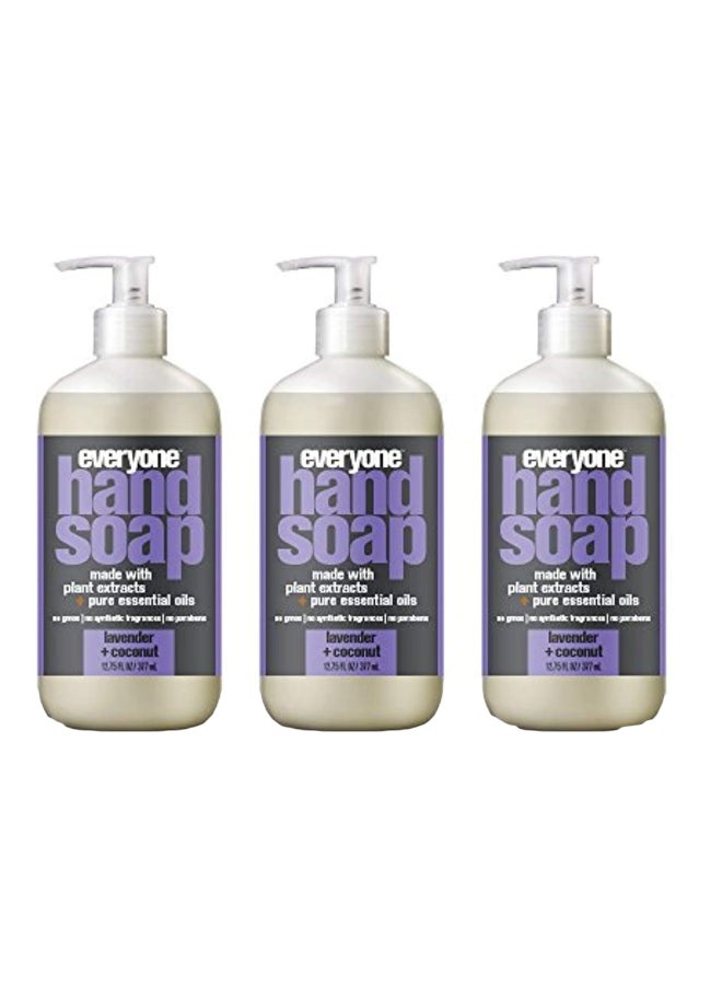 3-Piece Hand Soap - Lavender And Coconut 377ml