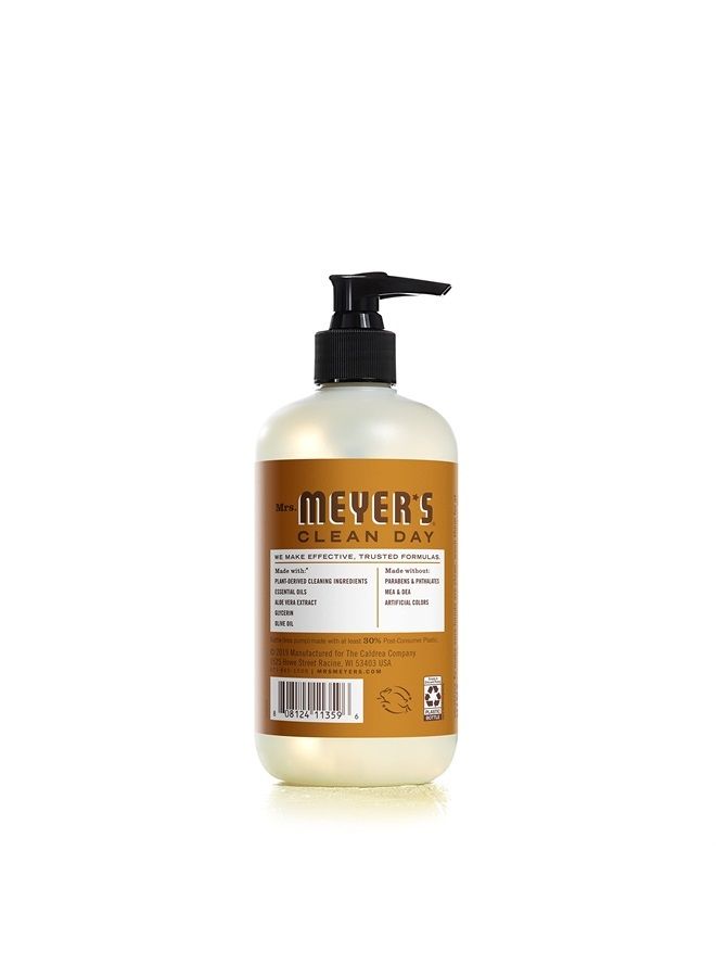 Mrs. Meyer's Hand Soap, Made with Essential Oils, Biodegradable Formula, Acorn Spice, 12.5 Fl. Oz