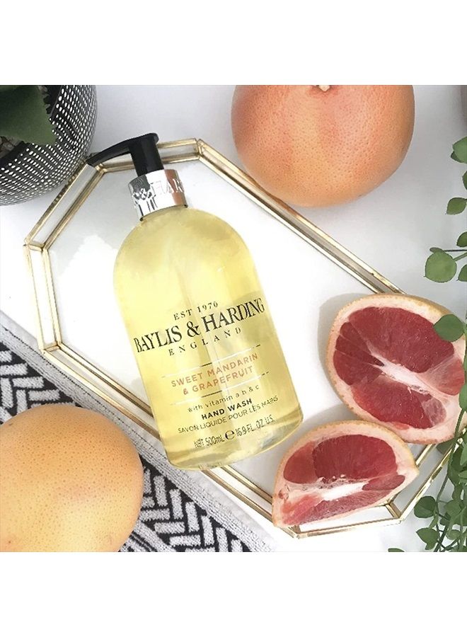 Mandarin and Grapefruit Cleansing Hand Wash (500ml)