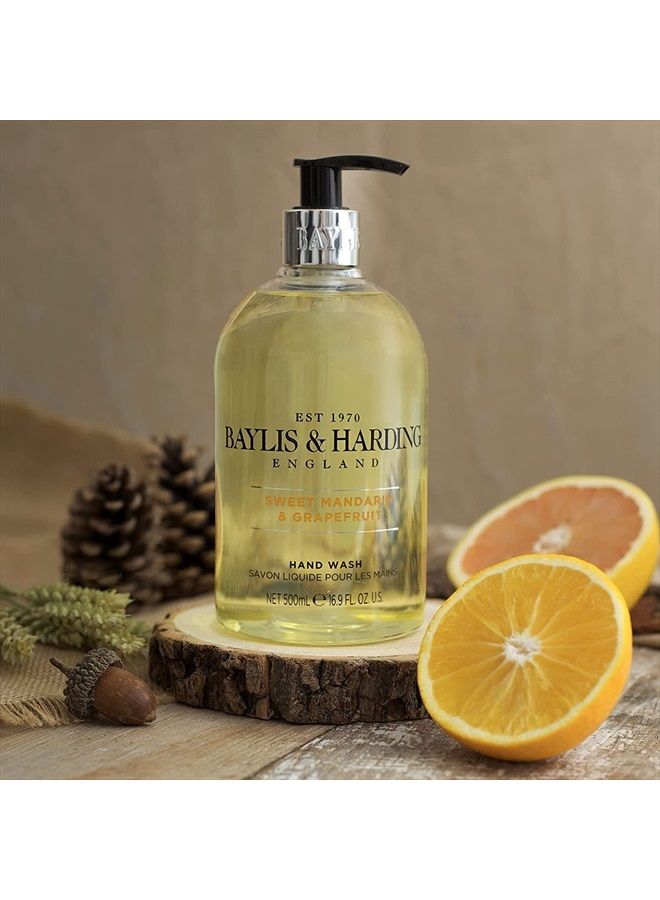Mandarin and Grapefruit Cleansing Hand Wash (500ml)