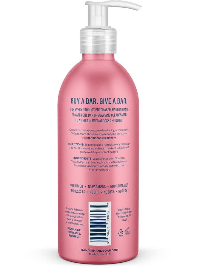 Nourishing Liquid Hand Soap 10 Fl Oz Bergamot & Crisp Basil Cactus Blossom Scent Single