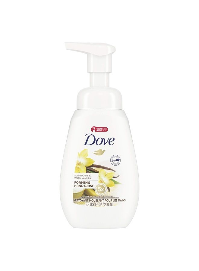 Foaming Hand Wash Sugar Cane & Warm Vanilla Effectively Washes Away Bacteria While Nourishing Your Skin 6.8 oz