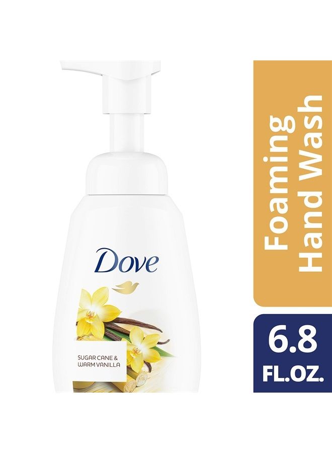 Foaming Hand Wash Sugar Cane & Warm Vanilla Effectively Washes Away Bacteria While Nourishing Your Skin 6.8 oz