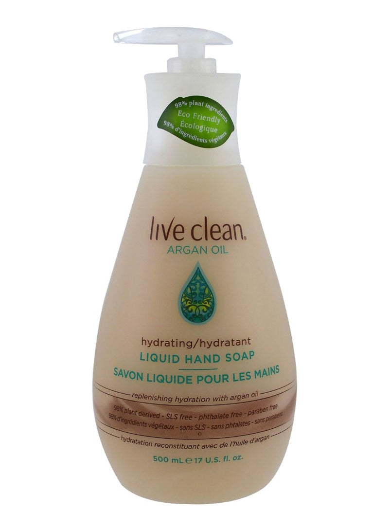 Argan Oil Hydrating Liquid Hand Soap 500ml