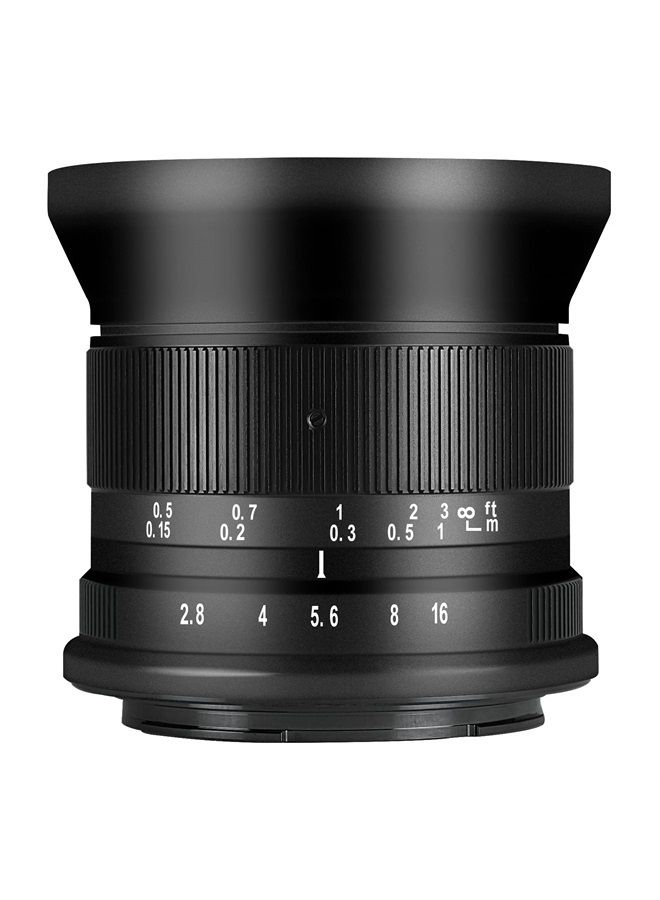 7 Artisans 12mm F2.8 Mark Ⅱ Ultra Wide Angle APS-C Manual Focus Prime Lens Compatible for Canon RF Mount Mirrorless Cameras EOS R/EOS R3/EOS RP/EOS R5/EOS R6