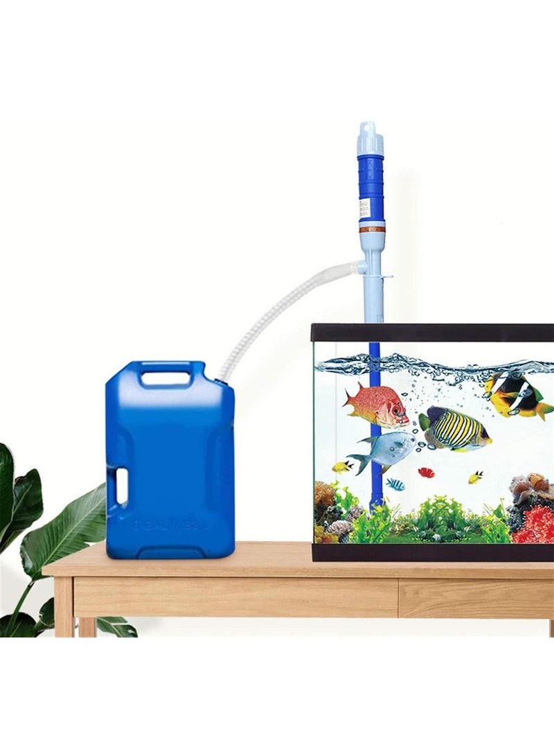Portable Handheld Electric Siphon Pump for Gas Oil Water Fish Tank Battery Power