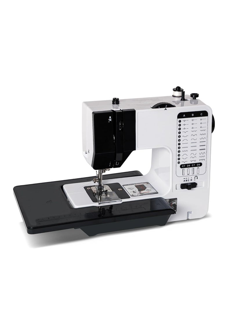Portable Sewing Machine with 38 Stitch Applications and 42 Pcs Sewing Kit