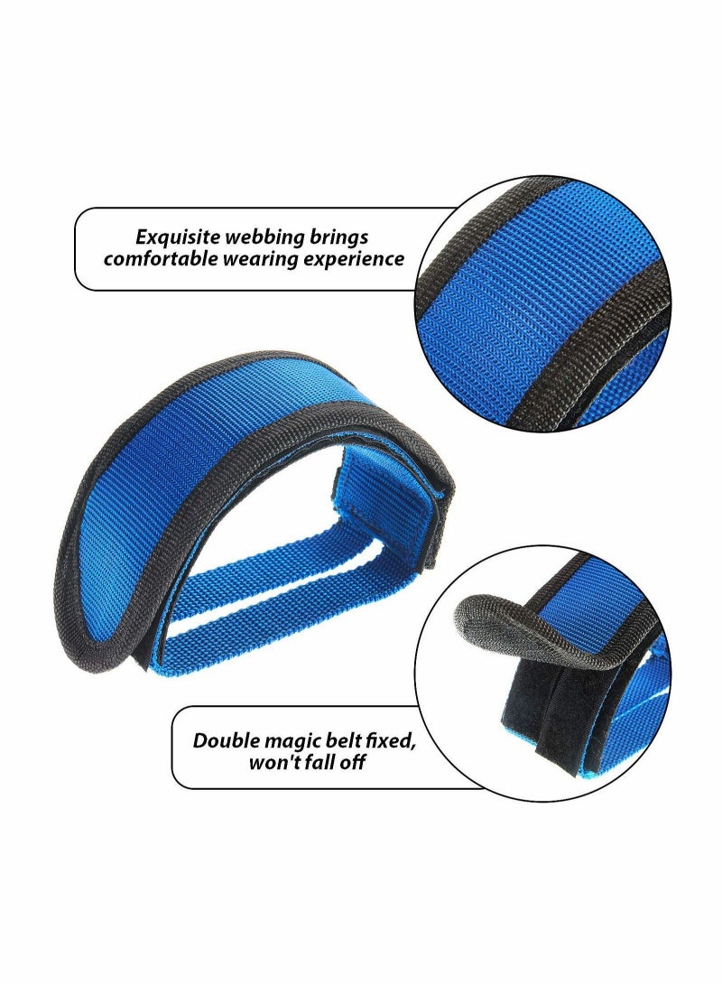 Bicycle Pedal Straps, Bicycle Foot Straps Bicycle Adhesive Pedal Toe Straps 3 Pairs