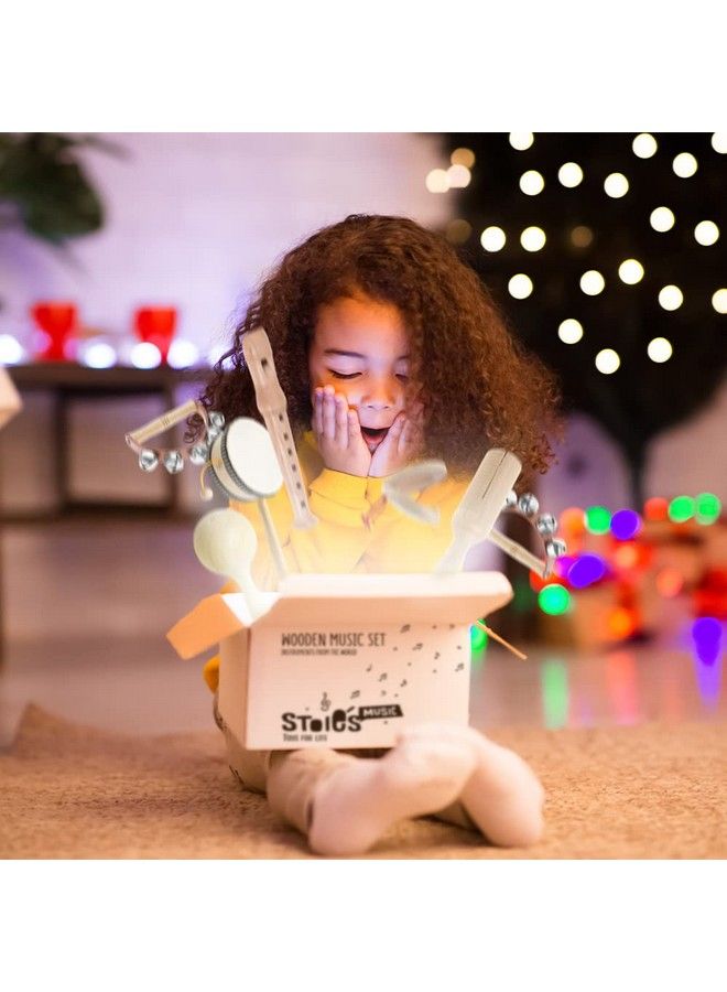 Stoie’S International Wooden Music Set Percussion Kids Musical Instruments Montessori Unique Play Toddler Musical Instruments For Kids Ages 3 5 9 12 Baby Musical Toys Baby Musical Instruments